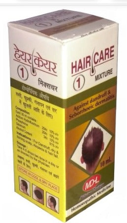 MDHL Hair Care 1 Mixture – Homeopathic Solution for Dandruff, Hair Fall & Scalp Itching