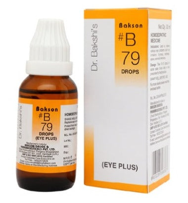 Bakson B79 Eye Plus Drops – Natural Relief for Digital Eye Strain and Irritation