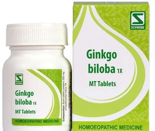 schwabe Ginkgo Biloba 1X MT Tablets