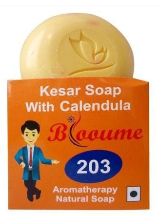 Bioforce Blooume 203 Kesar Soap with Calendula – Natural Brightening and Nourishing Soap