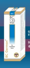 BC German BC 135 Drops – Homeopathy for Gallbladder Stones