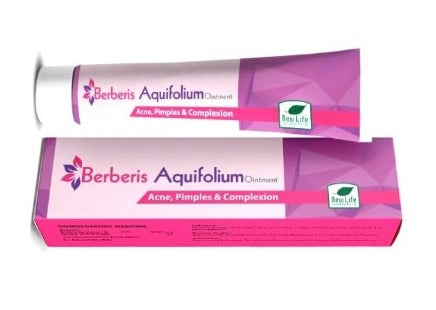 New Life Berberis Aquifolium Ointment for Acne, Pimples & Complexion – Clear Skin & Even Tone Support