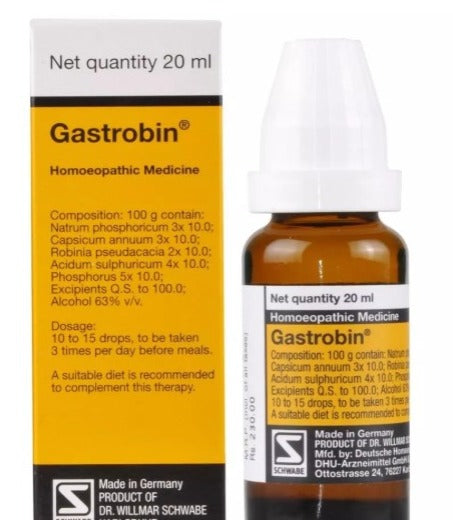 Dr Willmar Schwabe Germany Gastrobin Drop