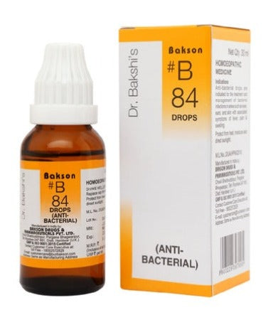 Bakson B84 Anti-Bacterial Drops – Natural Defense Against Bacterial Infections