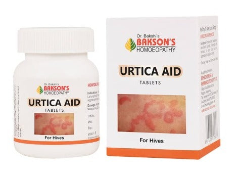 Bakson Urtica Aid Tablet – Natural Relief for Urticaria and Itching