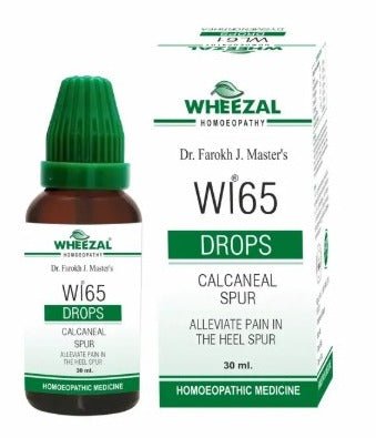 Wheezal WL65 Drops for Heel Pain Relief, Bone Support & Inflammation Management