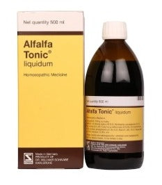 Willmar Schwabe Germany Alfalfa Tonic 500ml – Natural Homeopathic Supplement for Vitality & Wellness