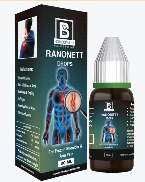 Burnett RANONETT DROPS – Homeopathic Relief for Nerve & Muscular Pain