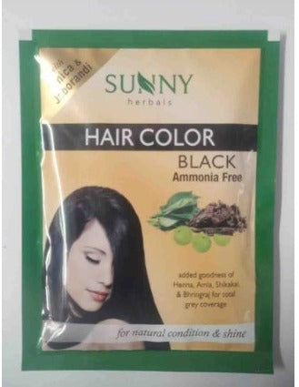 Sunny Herbals Hair Color Sachet Black