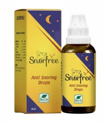 New Life Snor Free Drops – Relief from Loud Snoring, Night Choking & Restless Sleep