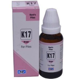 Kent Pilex K17 – Effective Homeopathic Remedy for Hemorrhoids (Bawasir) Relief