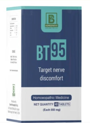Burnett BT95 Nerve Discomfort Tablets for Neuralgia, Sciatica & Nerve Pain Relief