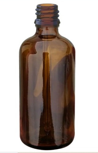 100ml Amber Glass Bottle with 18mm Neck
