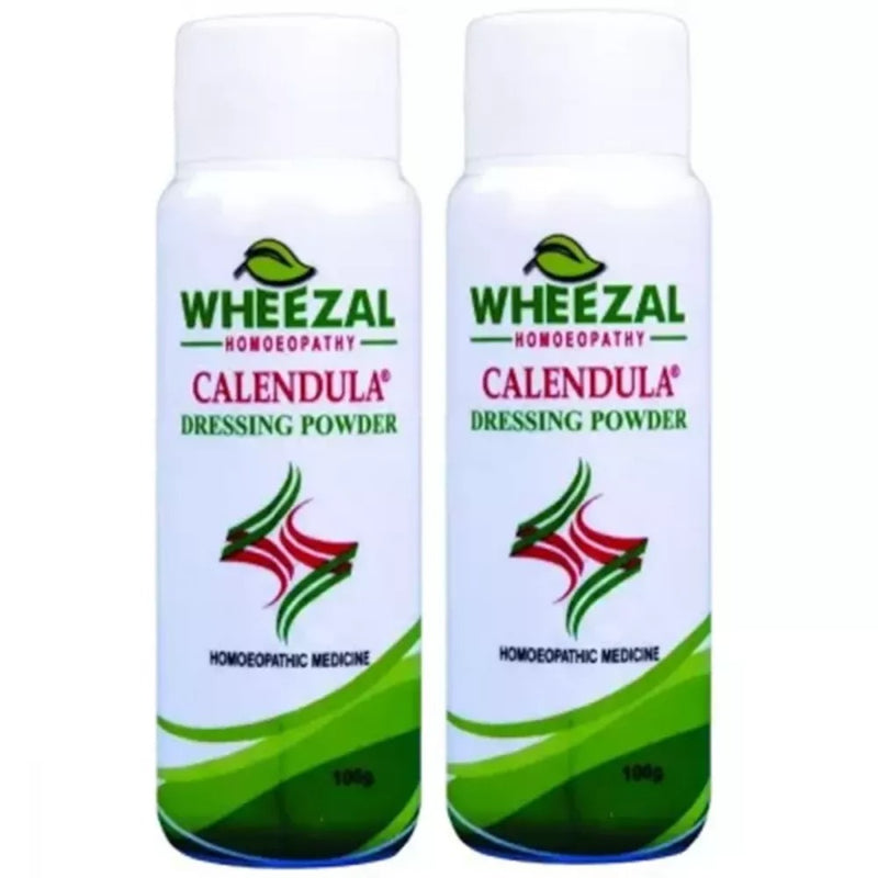 Wheezal Calendula Dressing Powder (100g, Pack of 2)