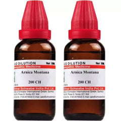 Willmar Schwabe India Arnica Montana 200 CH (30ml, Pack of 2)