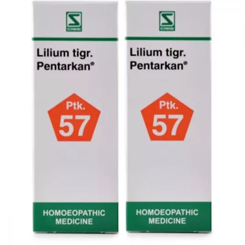 Willmar Schwabe India Lilium Tigrinum Pentarkan (30ml, Pack of 2)