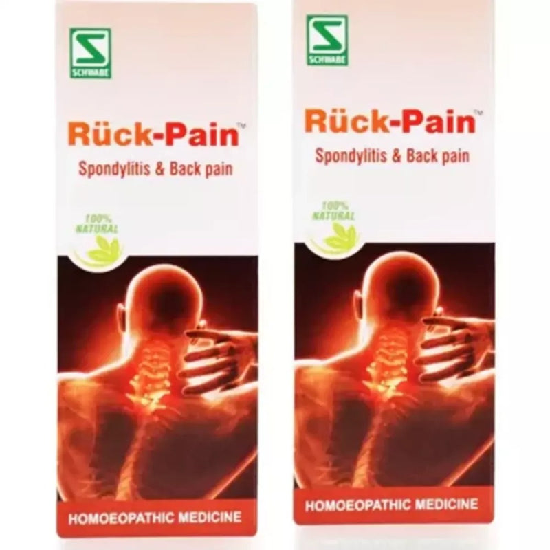 Willmar Schwabe India Ruck-Pain Drops (30ml, Pack of 2)