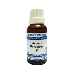 Acidum Benzoicum Q - Pure Mother Tincture 30ml