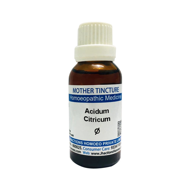 Acidum Citricum Q - Pure Mother Tincture 30ml