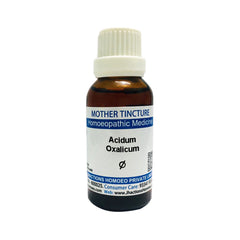 Acidum Oxalicum Q - Pure Mother Tincture 30ml