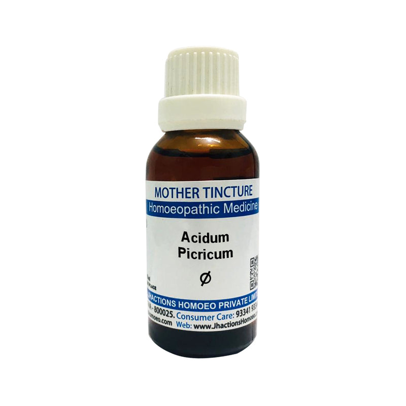 Acidum Picricum Q - Pure Mother Tincture 30ml