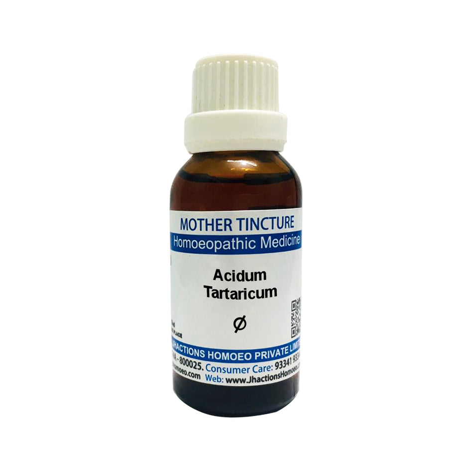Acidum Tartaricum Q - Pure Mother Tincture 30ml