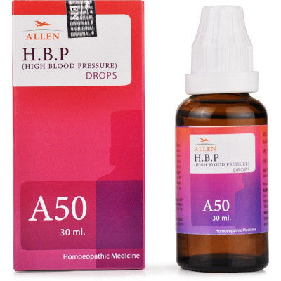 Allen A50 High Blood Pressure (HBP) Drops (30ml)