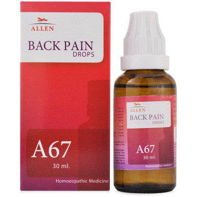 Allen A67 Back Pain Drops (30ml)