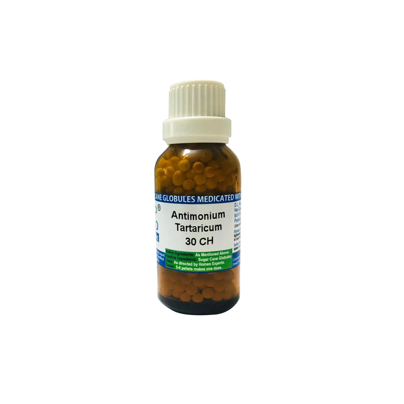 Antimonium Tartaricum 30 CH (30 Gram Diluted Pills)