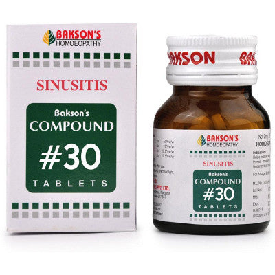 Bakson Compound No 30 (Sinusitis) (100tab)