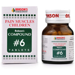 Bakson Compound No 6 (Pain Muscles Children) (100tab)