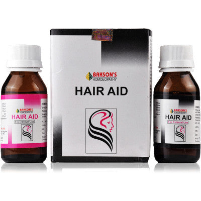 Bakson Hair Aid Drops (Twin Pack) (60ml)