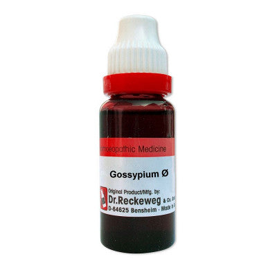 Dr. Reckeweg Gossypium Herbaceum Q (MT) - 20ml