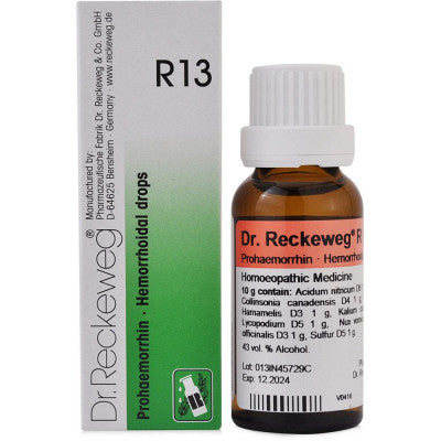 Dr. Reckeweg R13 Hemorrhoidal Drop (22ml)