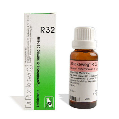 Dr. Reckeweg R32 Excessive Perspiration Drop (22ml)