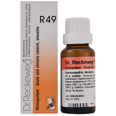 Dr. Reckeweg R49 Sinus Drop (22ml)