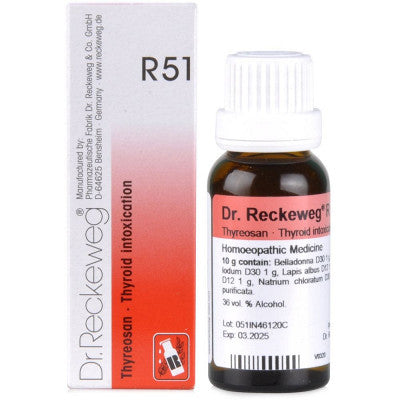 Dr. Reckeweg R51 Thyroid Intoxication Drop (22ml)