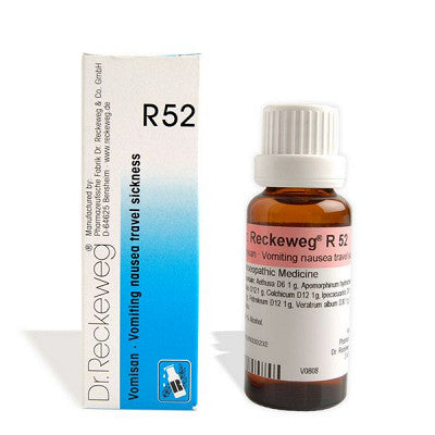 Dr. Reckeweg R52 Travel Sickness Drop (22ml)