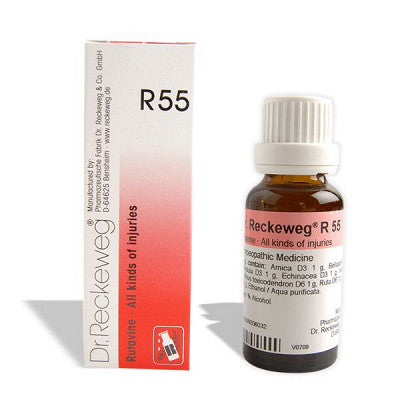 Dr. Reckeweg R55 All Kinds Of Injuries Drop (22ml)