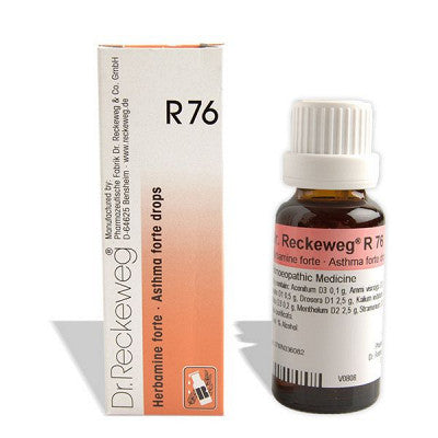 Dr. Reckeweg R76 Asthma Forte Drop (22ml)
