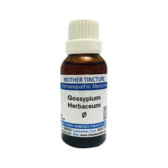 Gossypium Herbaceum Q - Pure Mother Tincture 30ml