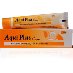 Hapdco Aqui Plus Cream for Acne (Pimples) and Blackheads (25g)- Pack of 2