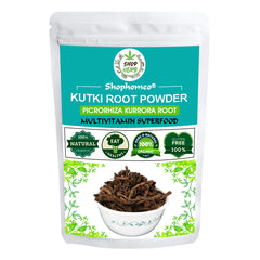 Kutki Powder - Katuki Root Powder - Picrorrhiza Kurrora Powder 100 Grm