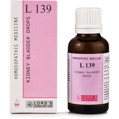 Lords L 139 Kidney Bladder Drops (30ml)