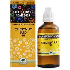 New Life Bach Flower Chestnut Bud (100ml)