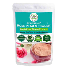 Rose Petal Powder - 200g | Rosa indica for Facial & Skin Care| 100 % Pure & Natural Rose Powder for Tanning & Glowing Skin| Skin Whitening Face Pack | Face Mask