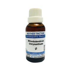 Rhododendron Chrysanthum Q - Pure Mother Tincture 30ml