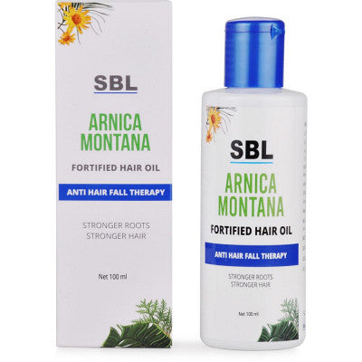 SBL Arnica Montana Fortified Hair Oil-Anti Hair Fall Therapy (100ml)