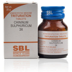 SBL Chininum Sulphuricum 3X (25g)