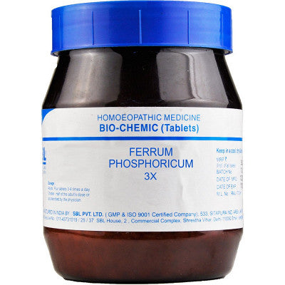 SBL Ferrum Phosphoricum 3X (450g)